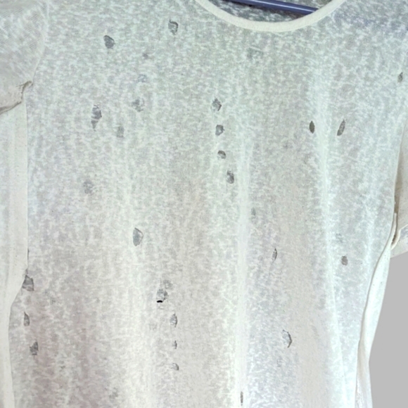 GUESS NEW Burnout Cutout Detail Top - Picture 3 of 6